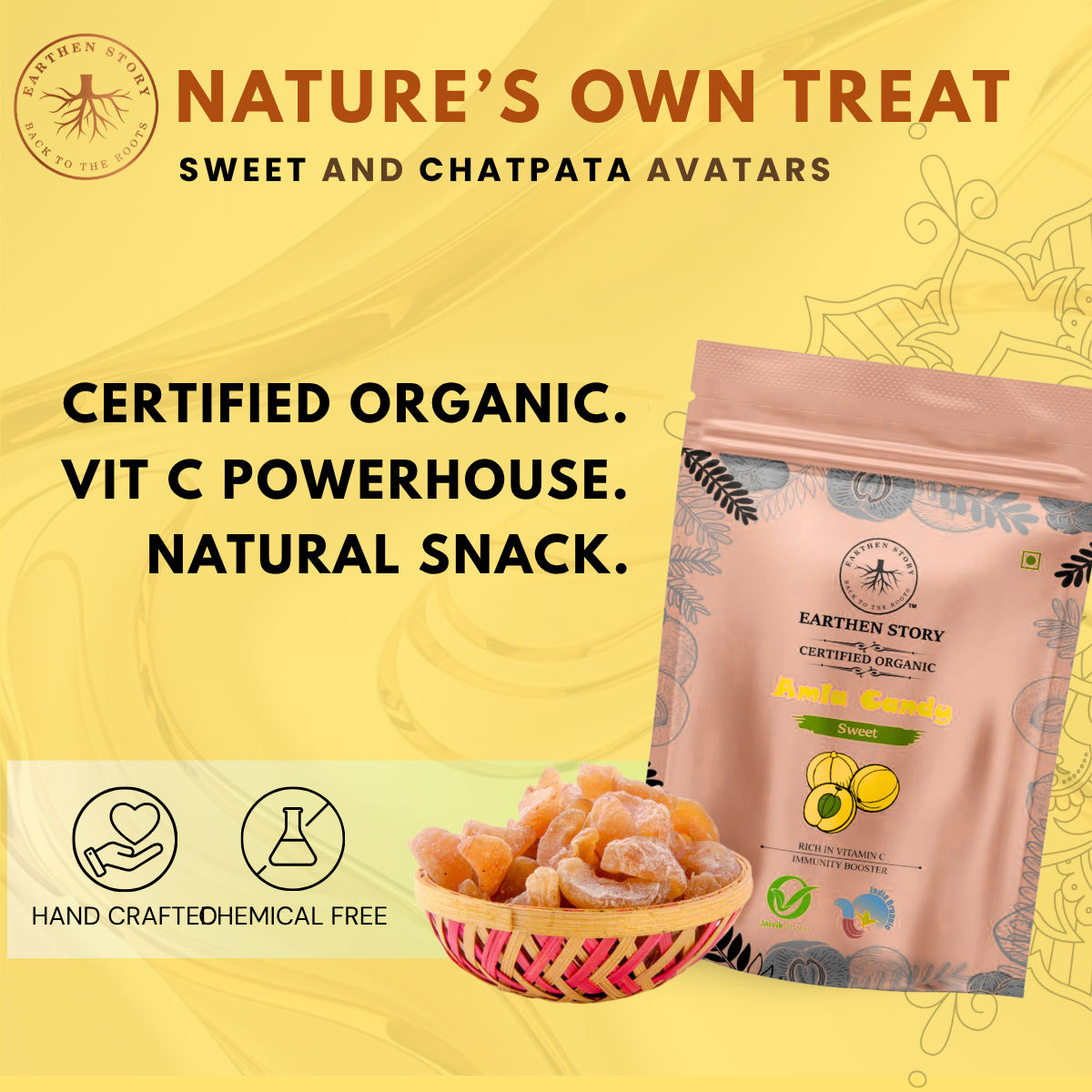 Organic Amla Candy Sweet