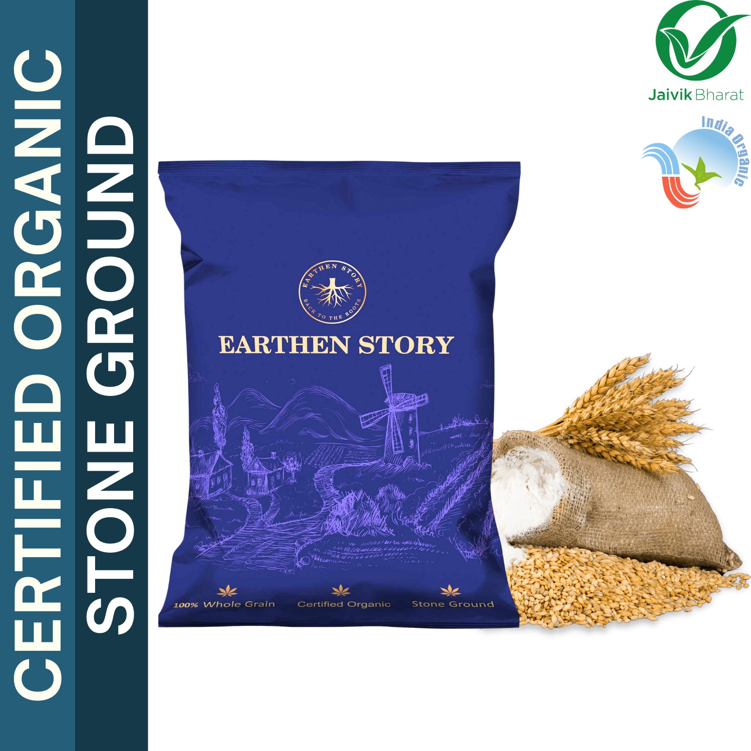Organic Khapli Atta/Flour