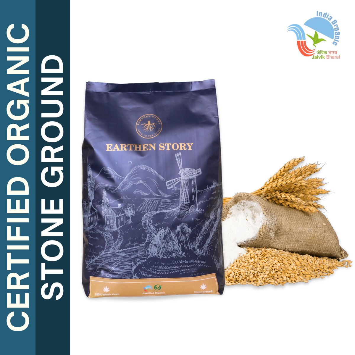 Organic Khapli Atta/Flour