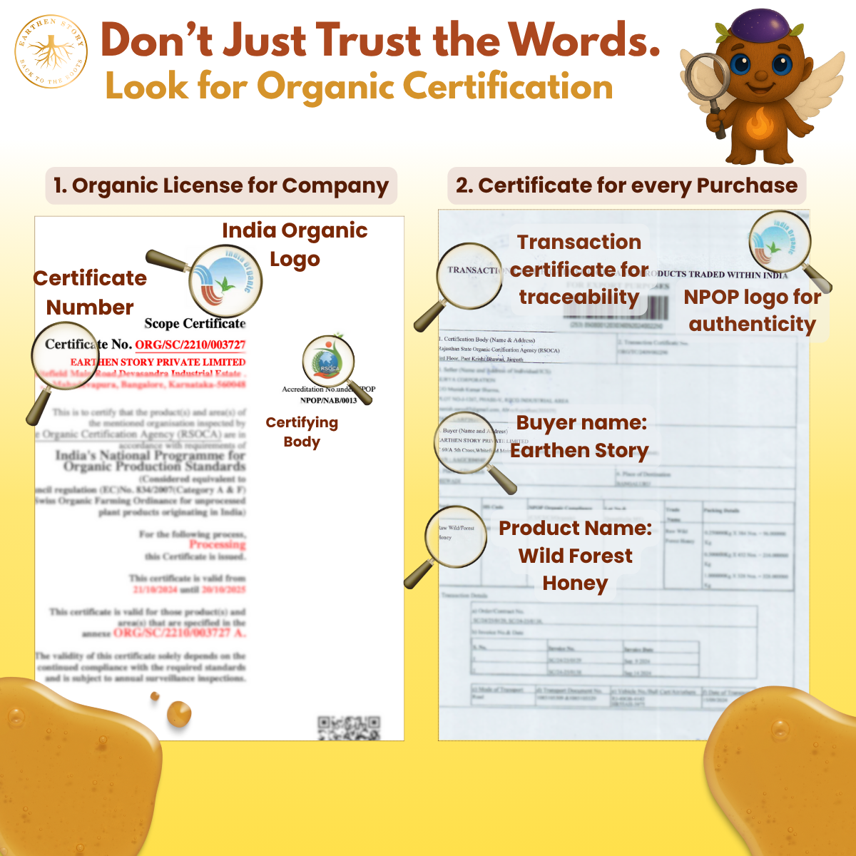 Organic Wild Forest Honey