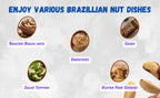 Premium Brazil Nuts, Whole Kernels, 200g