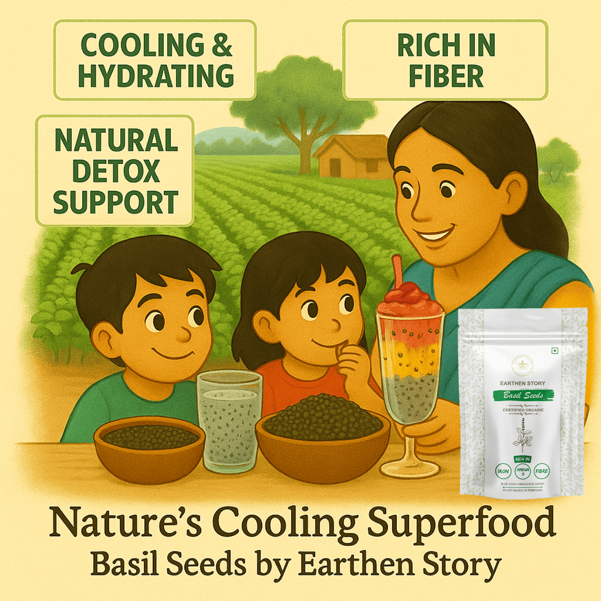 Organic Basil Seeds
