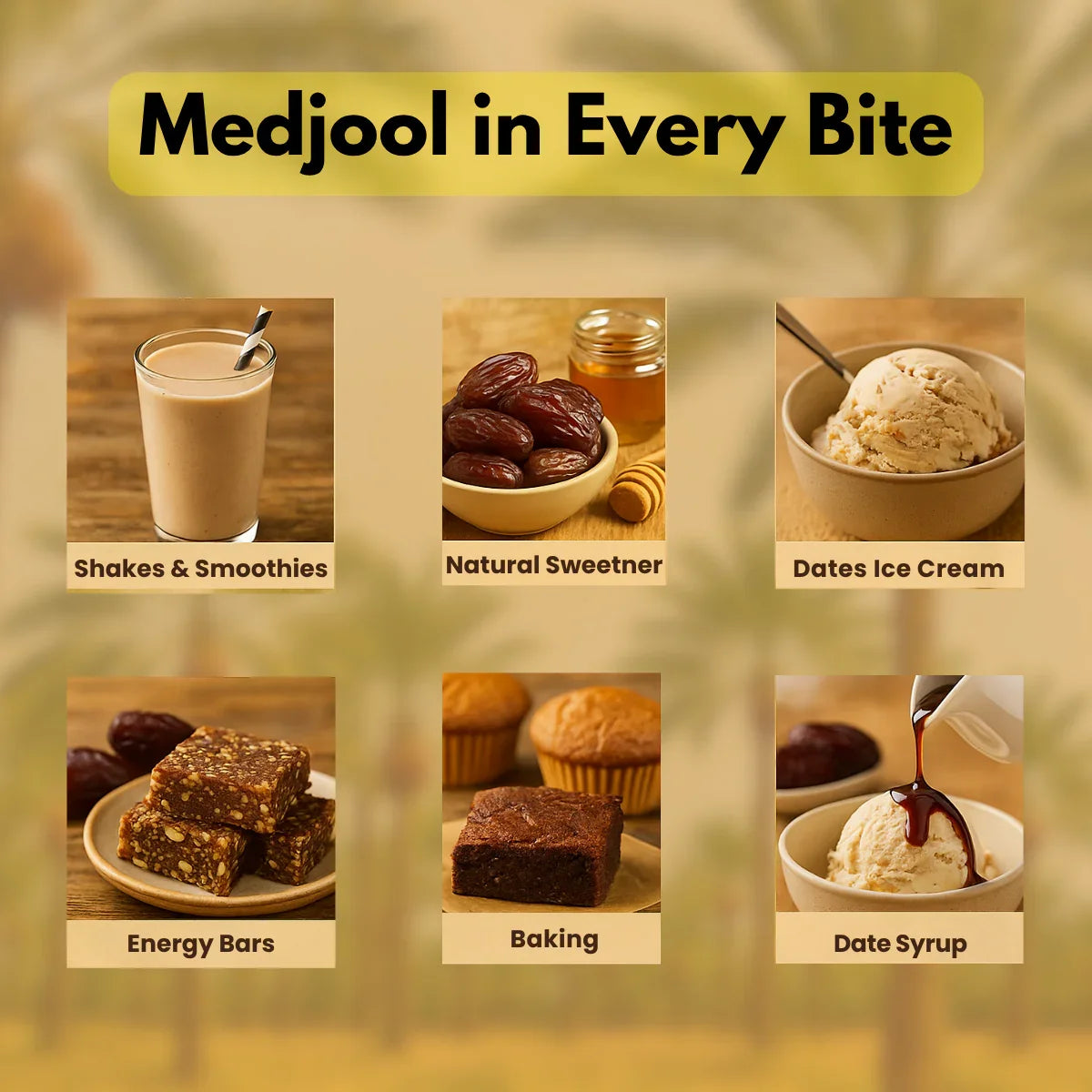 Premium Medjool Dates, 500g