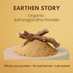 Certified Organic Ashwagandha Root Powder (200g)