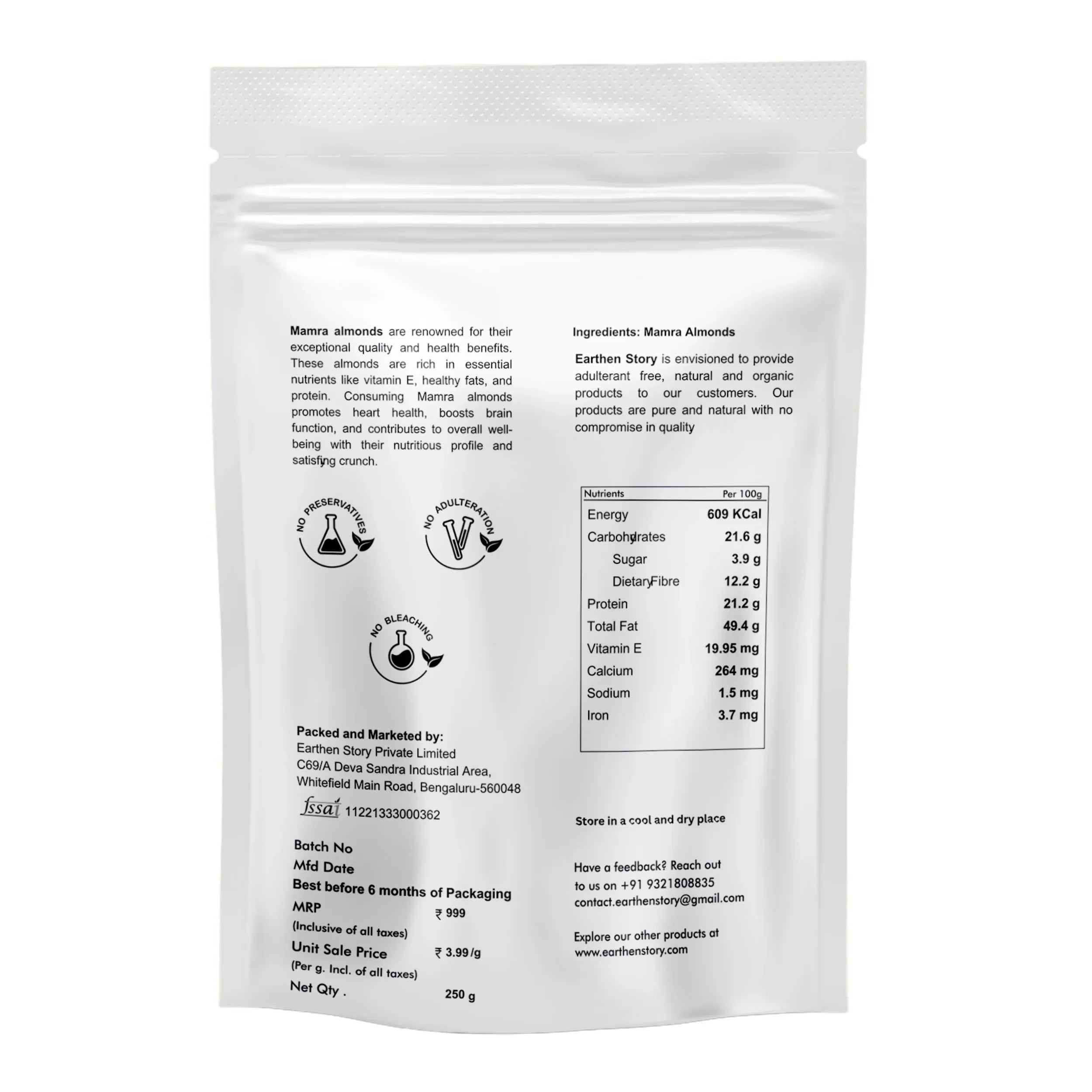 Premium Mamra Almonds