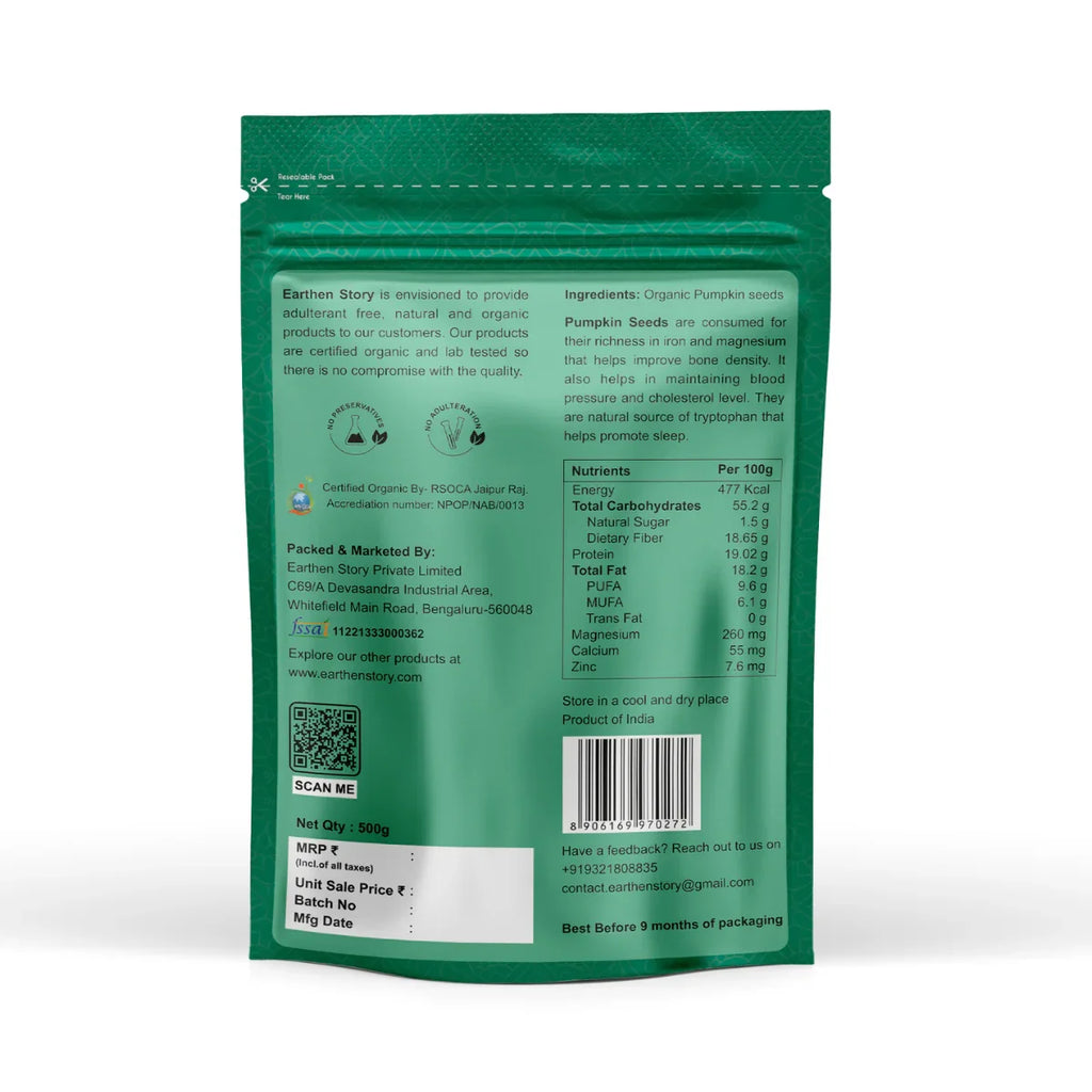 Organic Pumpkin seeds