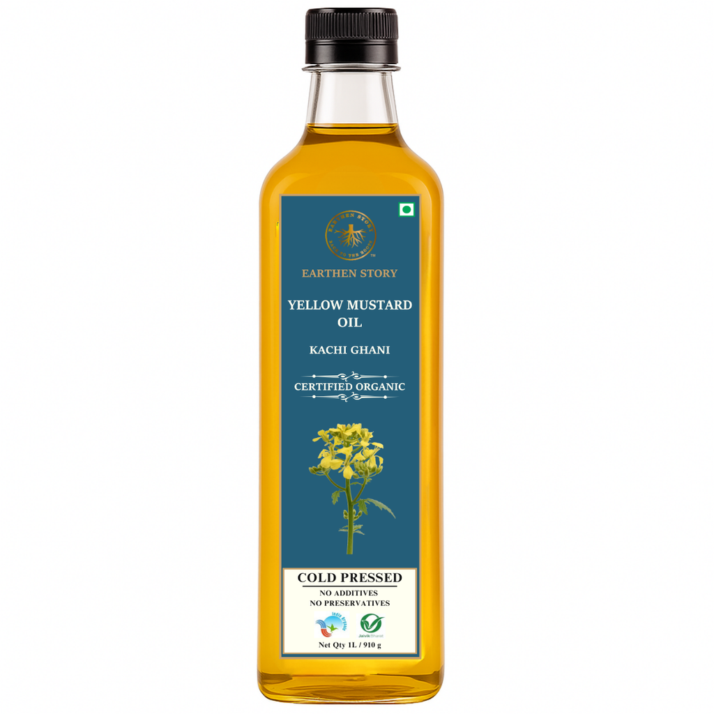Cold Pressed Yellow Mustard Oil