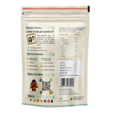 Earthen Story Amla Candy Chatpata organic product pouch back with ingredients, nutrition facts, and contact information
