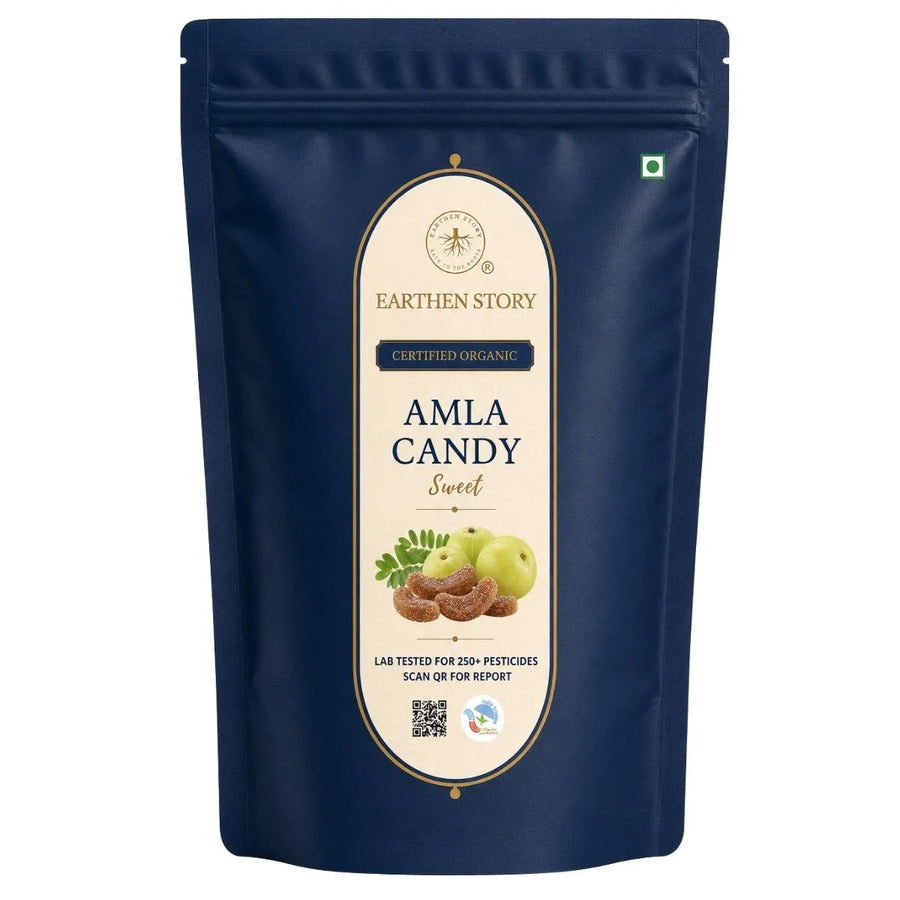 Earthen Story Amla Candy Sweet - front of pack