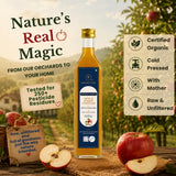 Earthen Story Organic Apple Cider Vinegar 500 ml - certifications and lab testing