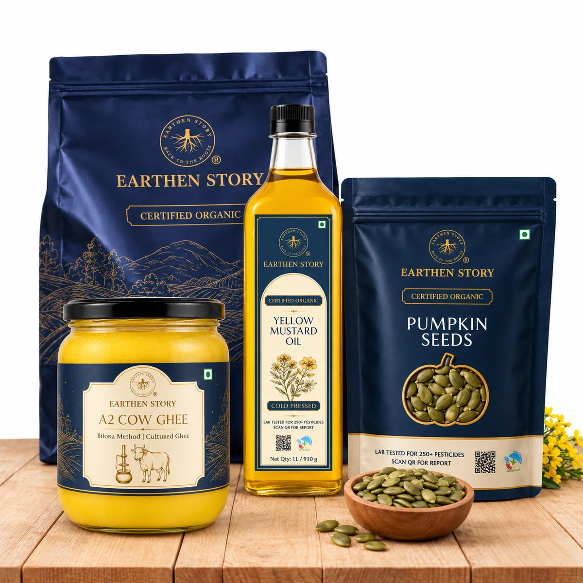 Earthen Story Clean Kitchen Starter Bundle - front of pack