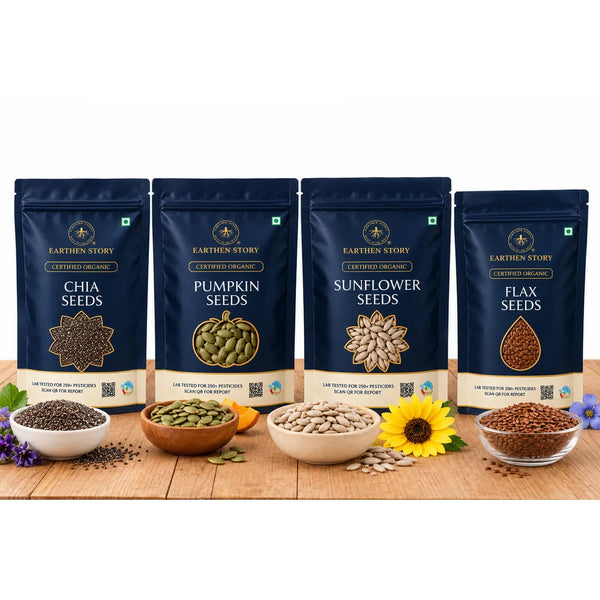 Earthen Story Daily Seeds Mix Bundle - front of pack