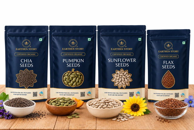 Earthen Story Daily Seeds Mix Bundle - front of pack