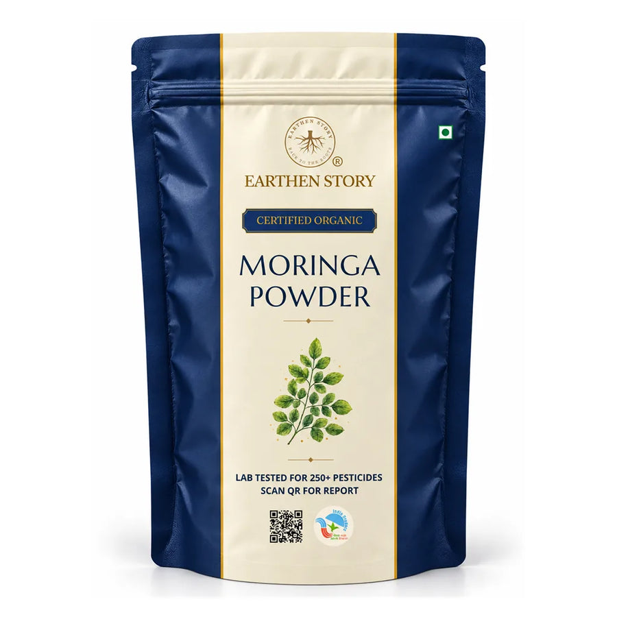 Earthen Story Moringa Powder - front of pack