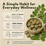 Earthen Story Organic Moringa Tablets 120 Tablets - pack details