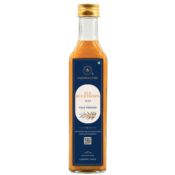 Earthen Story Organic Sea Buckthorn Juice 300 ml - front of pack