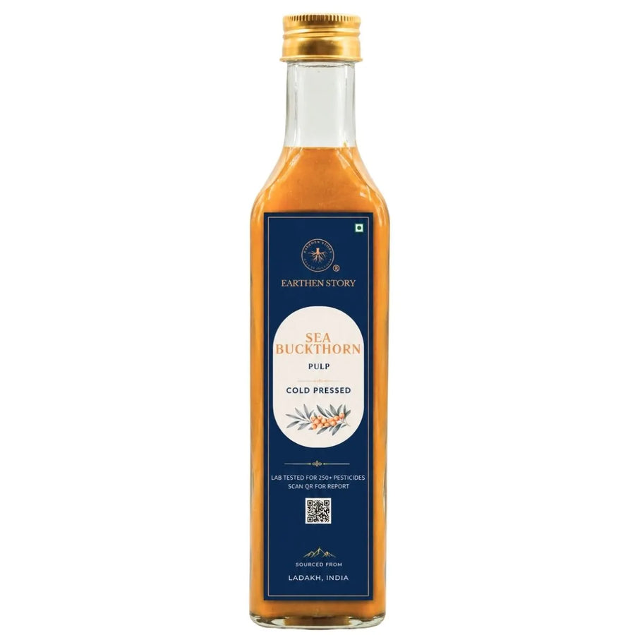 Earthen Story Organic Sea Buckthorn Juice 300 ml - front of pack