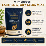 Earthen Story Organic Roasted Seeds Mix 500 g - certifications and lab testing