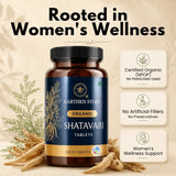 Earthen Story Organic Shatavari Tablets 120 Tablets - certifications and lab testing