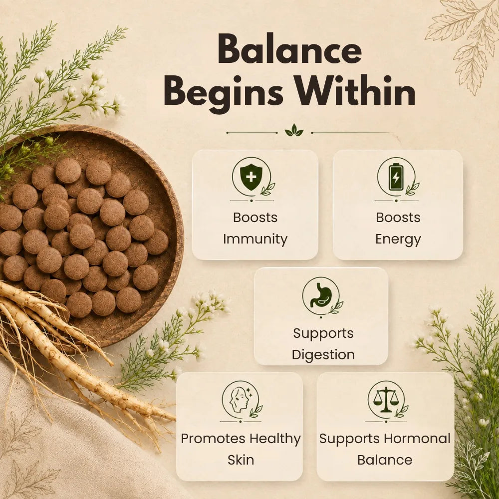 Earthen Story Organic Shatavari Tablets 120 Tablets - nutrition information