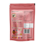 Earthen Story organic sunflower seeds pouch back with nutrition facts, ingredients, and brand information