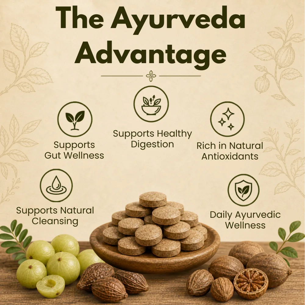 Earthen Story Organic Triphala Tablets 120 Tablets - nutrition information