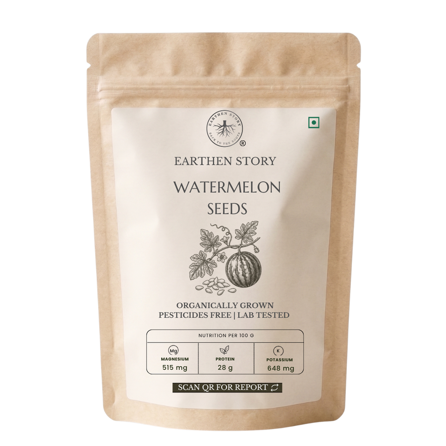 Earthen Story Watermelon Seeds 500g front packshot